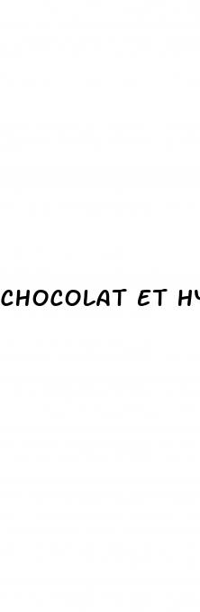 chocolat et hypertension