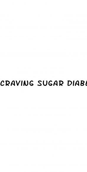 craving sugar diabetes