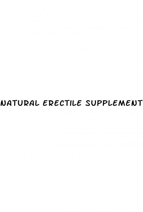 natural erectile supplement