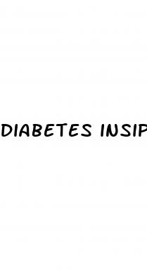 diabetes insipidus manifestations