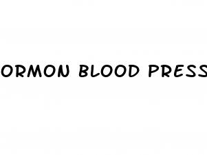 ormon blood pressure