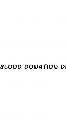 blood donation diabetes