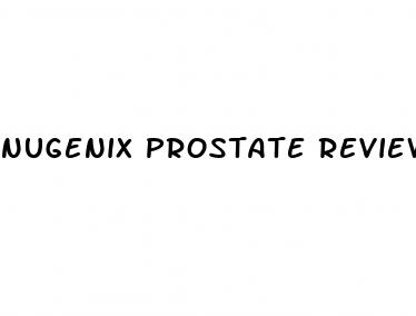 nugenix prostate reviews