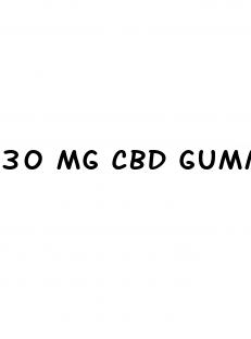 30 mg cbd gummies for anxiety