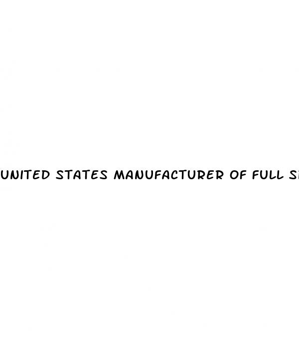 united states manufacturer of full spectrum cbd gummies