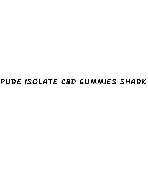 pure isolate cbd gummies shark tank