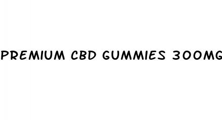 premium cbd gummies 300mg