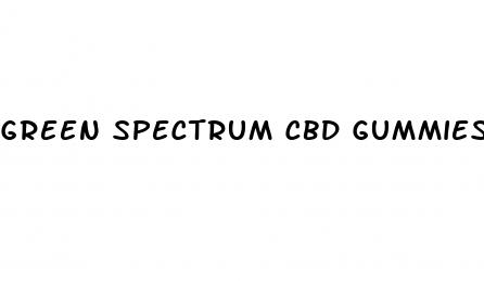 green spectrum cbd gummies ed