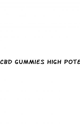 cbd gummies high potency 125 reviews