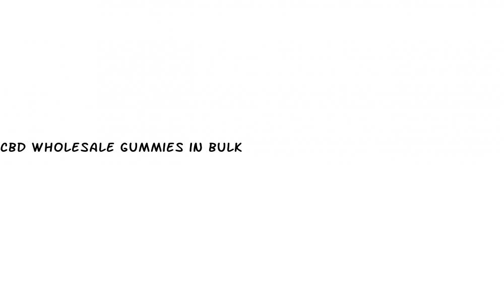 cbd wholesale gummies in bulk