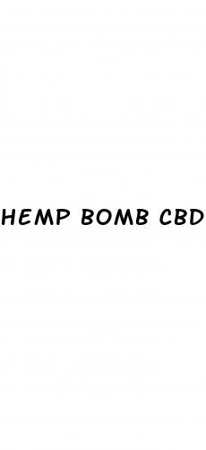 hemp bomb cbd gummies amazon