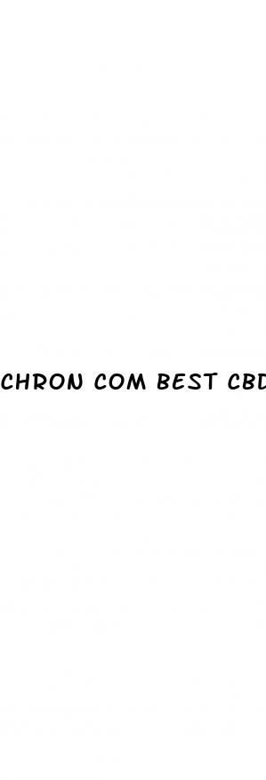 chron com best cbd gummies