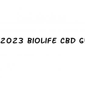 2023 biolife cbd gummies
