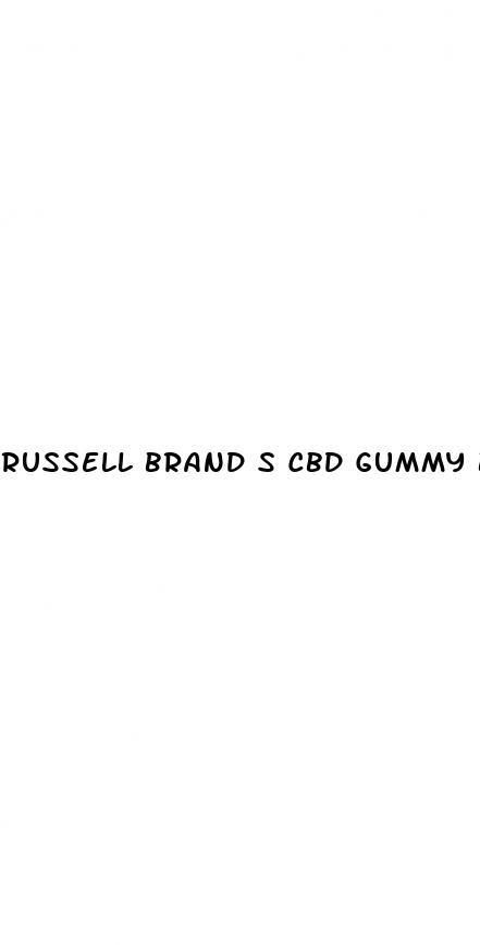 russell brand s cbd gummy bears