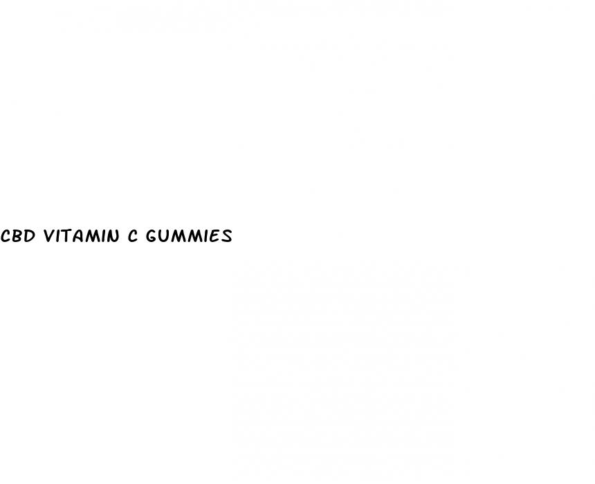 cbd vitamin c gummies