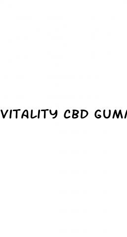 vitality cbd gummy bears