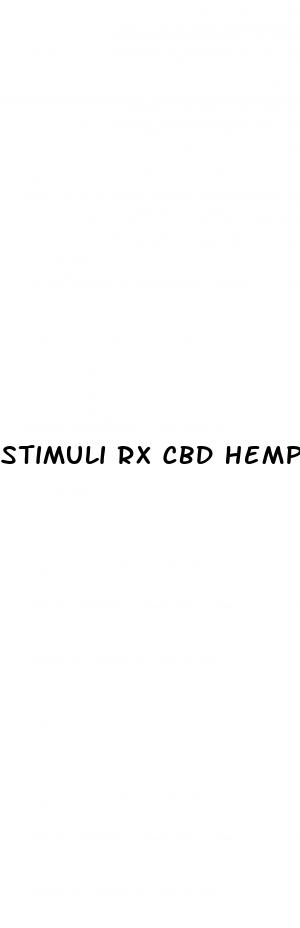 stimuli rx cbd hemp gummies