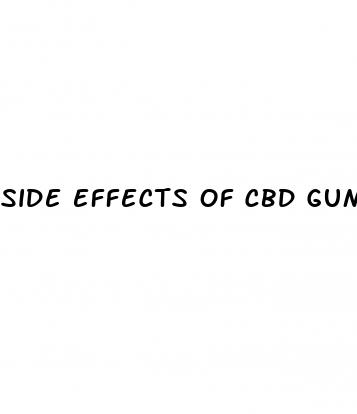 side effects of cbd gummies for arthritis