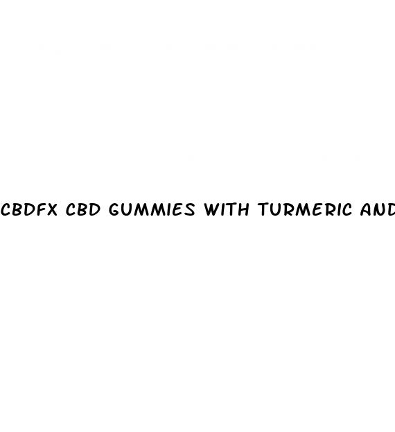 cbdfx cbd gummies with turmeric and spirulina