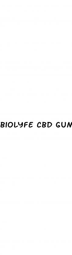 biolyfe cbd gummies erectile dysfunction