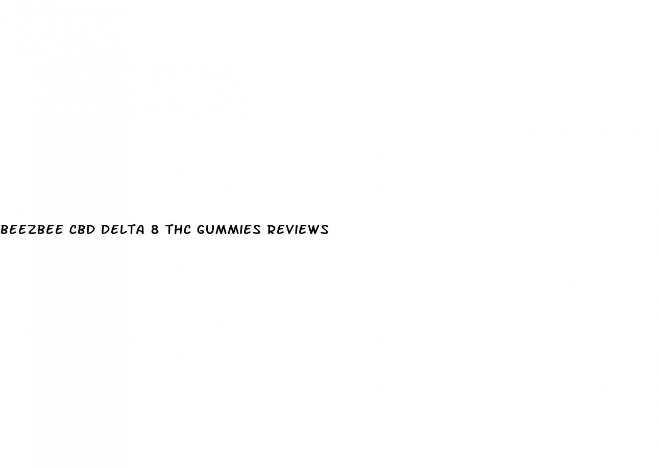 beezbee cbd delta 8 thc gummies reviews