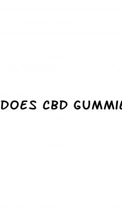 does cbd gummies work for ed