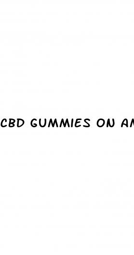 cbd gummies on amazon