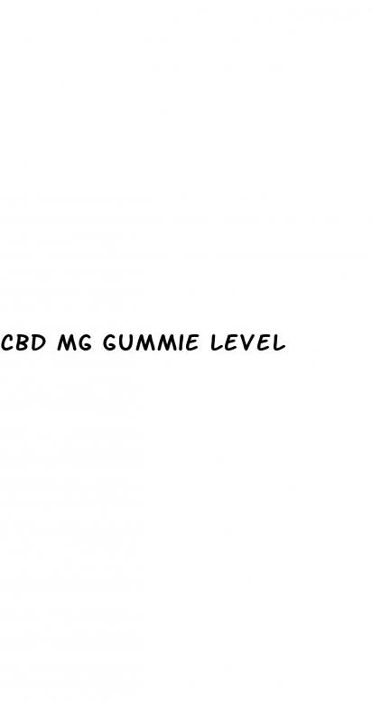 cbd mg gummie level