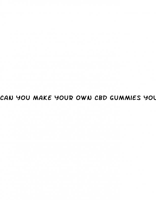 can you make your own cbd gummies youtube