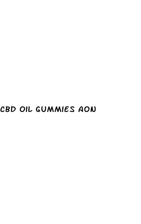 cbd oil gummies aon
