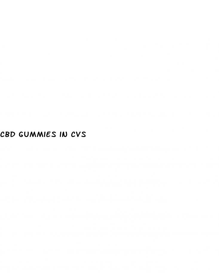cbd gummies in cvs