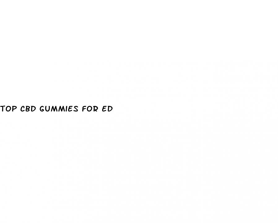 top cbd gummies for ed