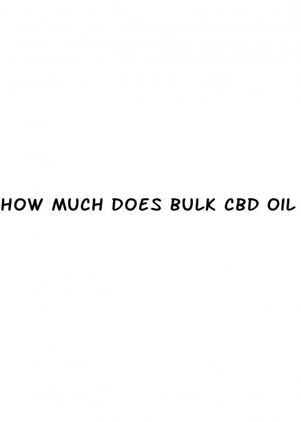 how much does bulk cbd oil cost