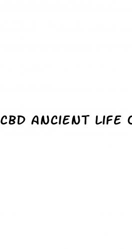cbd ancient life oil