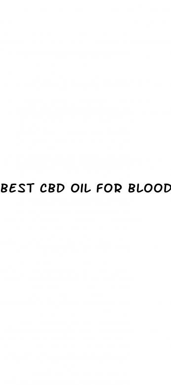 best cbd oil for blood circulation