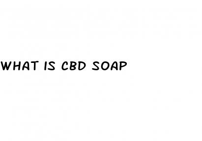 what is cbd soap