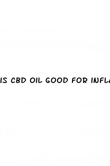 is cbd oil good for inflammation