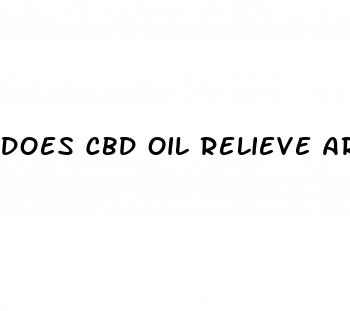 does cbd oil relieve artritis