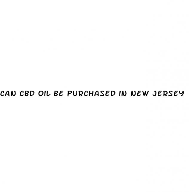 can cbd oil be purchased in new jersey