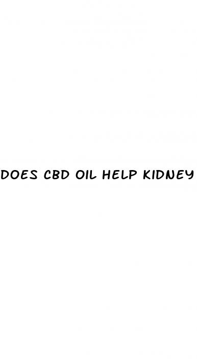 does cbd oil help kidney function