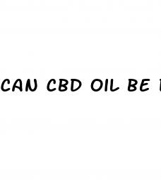 can cbd oil be detected