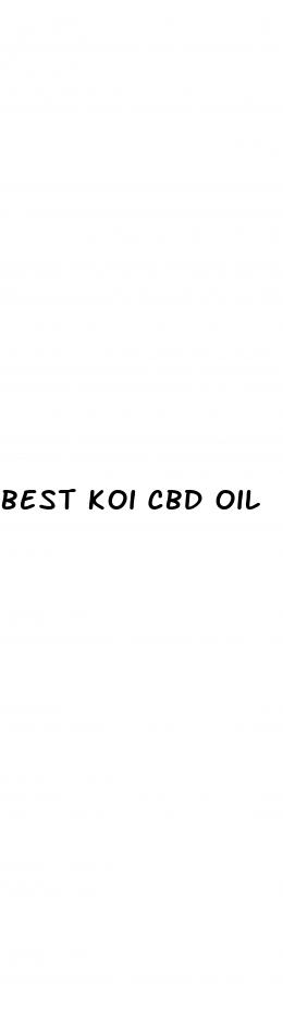best koi cbd oil