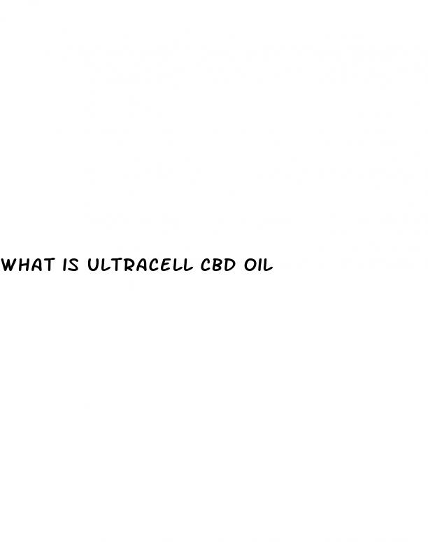 what is ultracell cbd oil