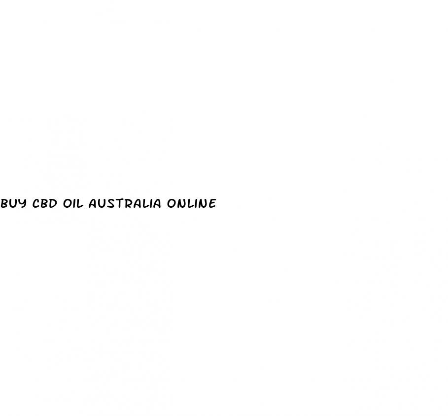 buy cbd oil australia online