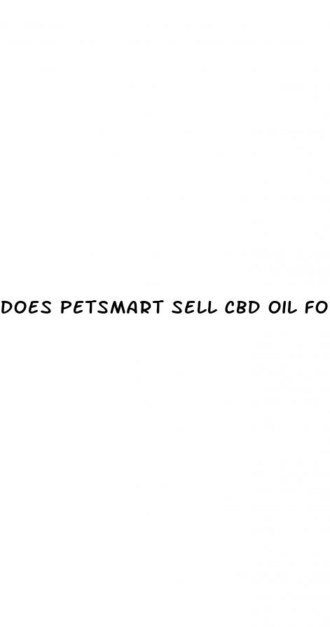 does petsmart sell cbd oil for cats