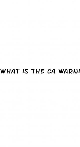 what is the ca warning triangle for cbd product bottles