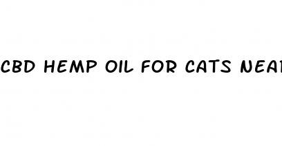 cbd hemp oil for cats near me