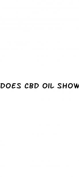 does cbd oil show on a military drug test