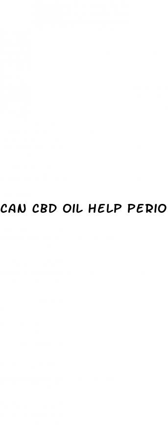 can cbd oil help period cramps
