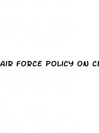 air force policy on cbd oil
